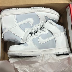 Nike Dunk High - Summit White/Pure Platinum